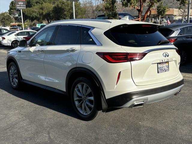 used 2022 INFINITI QX50 car, priced at $30,197