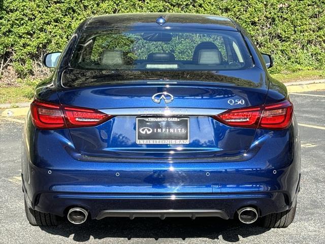 new 2024 INFINITI Q50 car, priced at $41,687