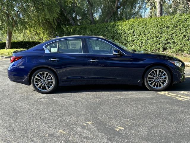 new 2024 INFINITI Q50 car, priced at $41,687