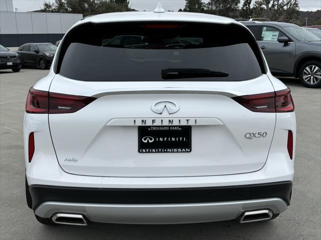 new 2024 INFINITI QX50 car, priced at $41,479