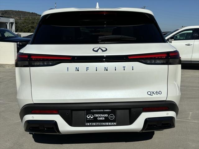 new 2025 INFINITI QX60 car, priced at $59,545