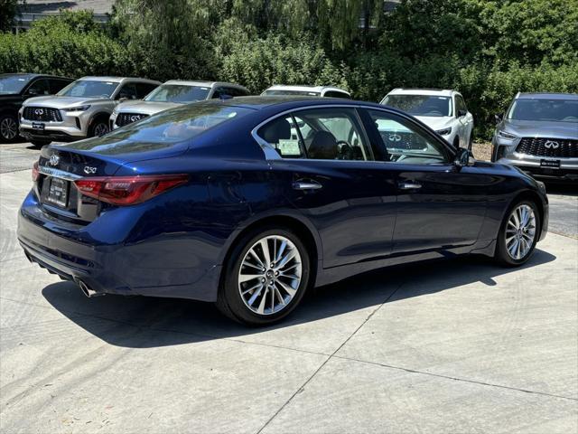 new 2024 INFINITI Q50 car, priced at $44,160