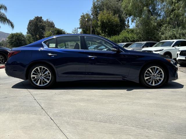 new 2024 INFINITI Q50 car, priced at $44,160