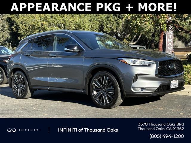 used 2021 INFINITI QX50 car, priced at $27,600