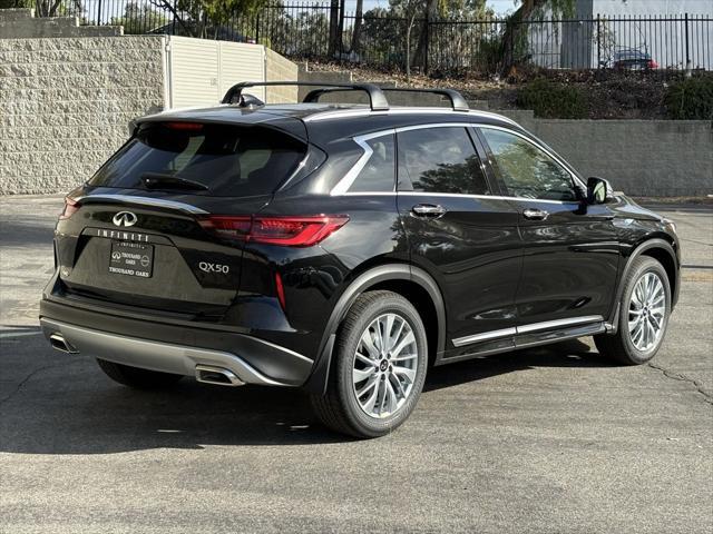 new 2025 INFINITI QX50 car, priced at $48,845