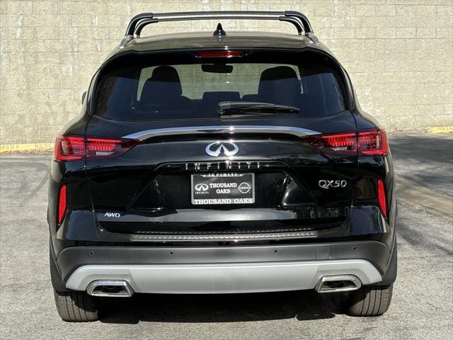 new 2025 INFINITI QX50 car, priced at $49,845