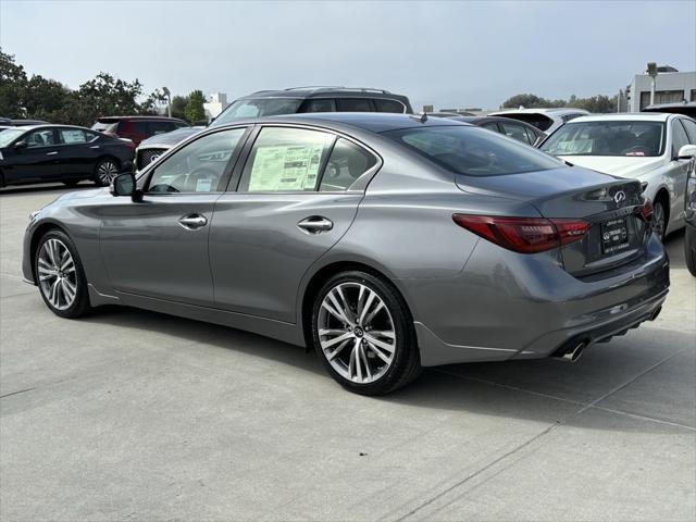 new 2024 INFINITI Q50 car, priced at $49,685