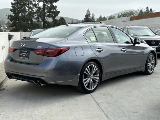 new 2024 INFINITI Q50 car, priced at $49,685