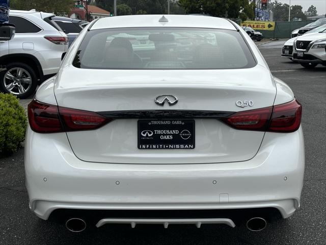 new 2024 INFINITI Q50 car, priced at $50,814