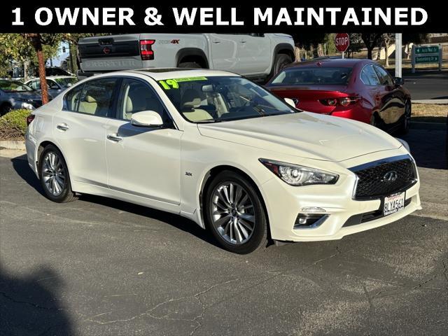 used 2019 INFINITI Q50 car, priced at $20,878