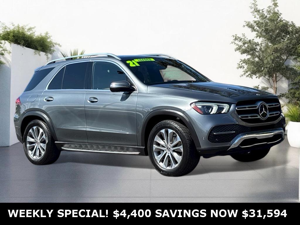 used 2021 Mercedes-Benz GLE 350 car, priced at $31,594
