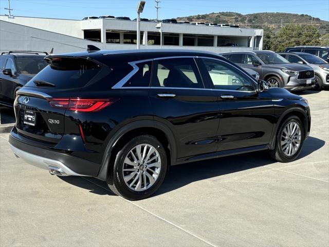 new 2024 INFINITI QX50 car, priced at $45,350