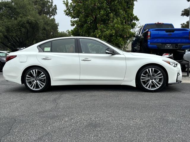 new 2024 INFINITI Q50 car, priced at $50,814