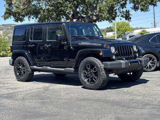 used 2017 Jeep Wrangler Unlimited car, priced at $25,490