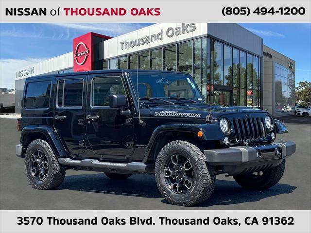 used 2017 Jeep Wrangler Unlimited car, priced at $25,490