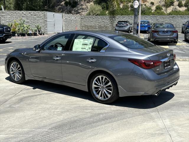 new 2024 INFINITI Q50 car, priced at $44,921