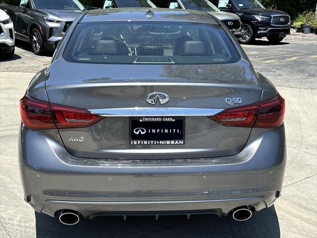 new 2024 INFINITI Q50 car, priced at $44,921