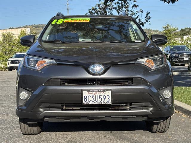used 2018 Toyota RAV4 Hybrid car, priced at $18,990