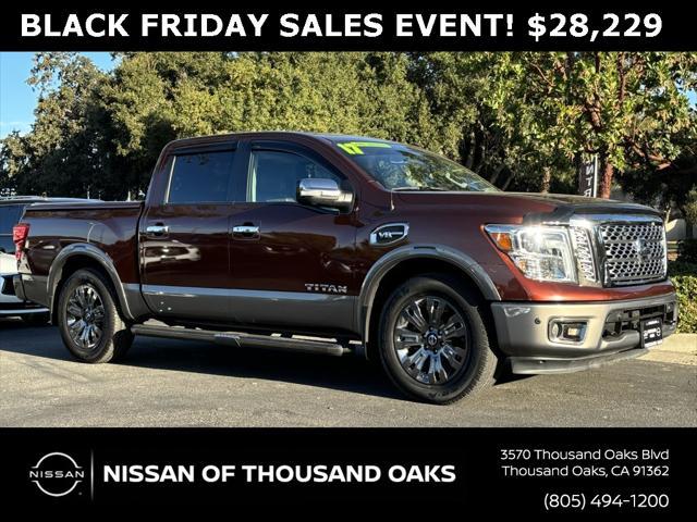 used 2017 Nissan Titan car, priced at $28,229