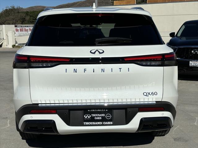 new 2025 INFINITI QX60 car, priced at $59,670