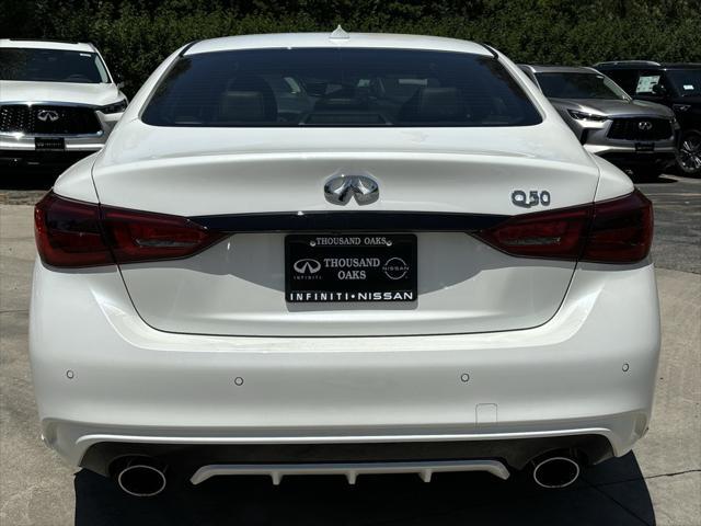 new 2024 INFINITI Q50 car, priced at $50,341