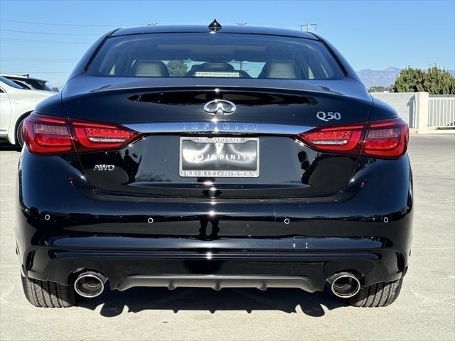 new 2024 INFINITI Q50 car, priced at $44,921