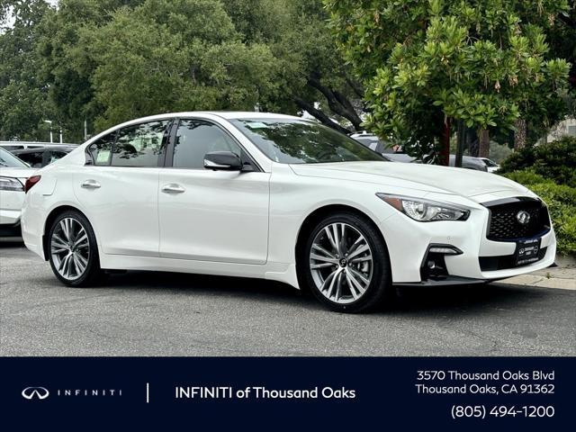 new 2024 INFINITI Q50 car, priced at $50,814