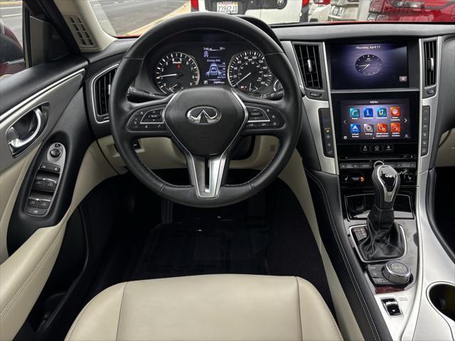 used 2021 INFINITI Q50 car, priced at $29,999
