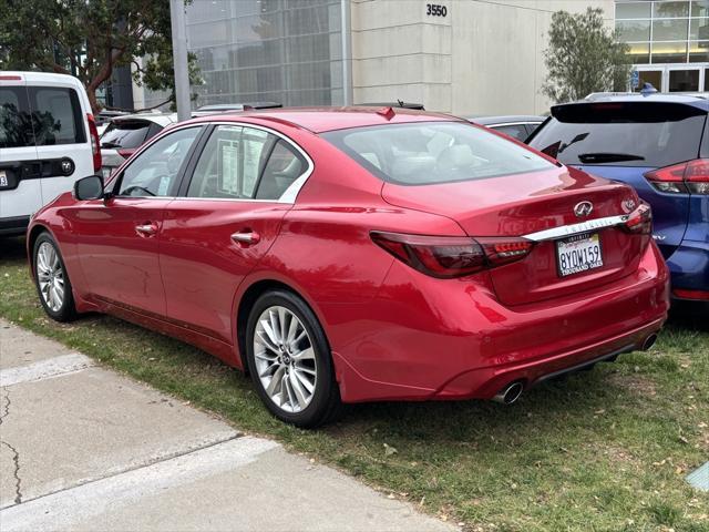 used 2021 INFINITI Q50 car, priced at $30,484