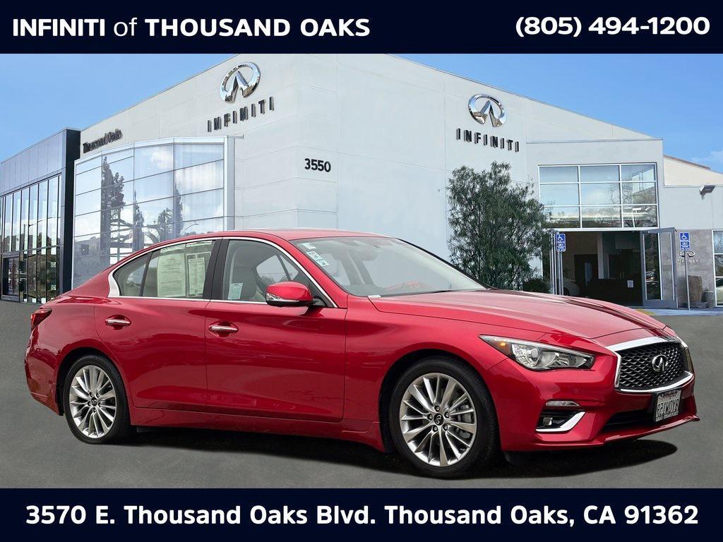 used 2021 INFINITI Q50 car, priced at $26,997