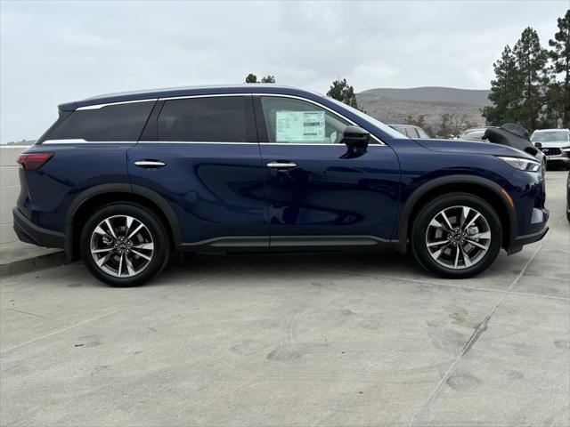 new 2025 INFINITI QX60 car, priced at $58,900