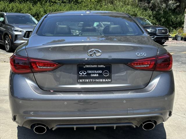 new 2024 INFINITI Q50 car, priced at $49,685