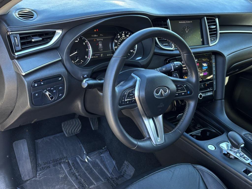 used 2022 INFINITI QX50 car, priced at $28,900