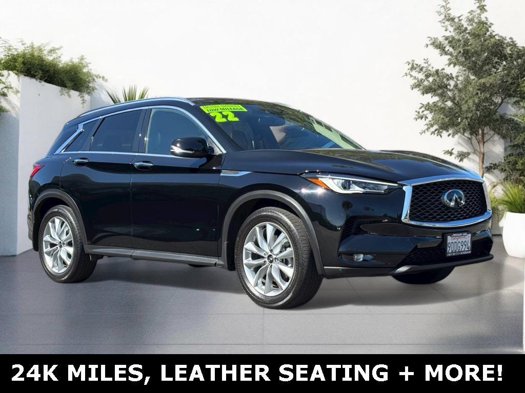 used 2022 INFINITI QX50 car, priced at $28,129