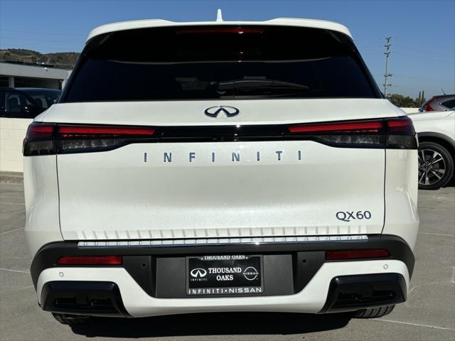 new 2025 INFINITI QX60 car, priced at $59,670