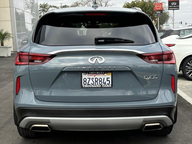 used 2022 INFINITI QX50 car, priced at $27,996