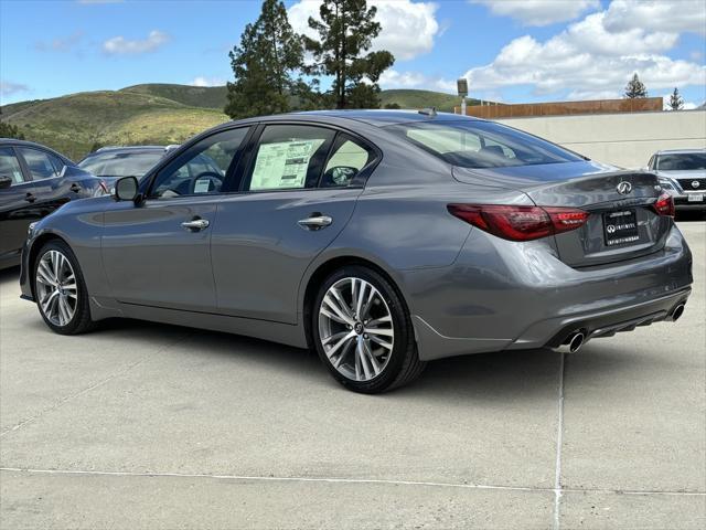 new 2024 INFINITI Q50 car, priced at $49,685