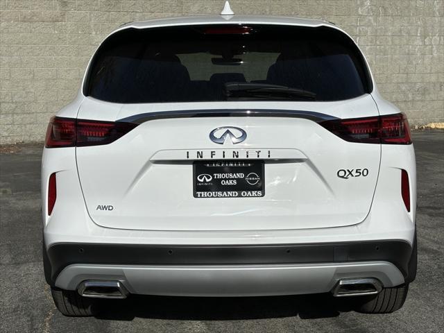 new 2025 INFINITI QX50 car, priced at $43,585