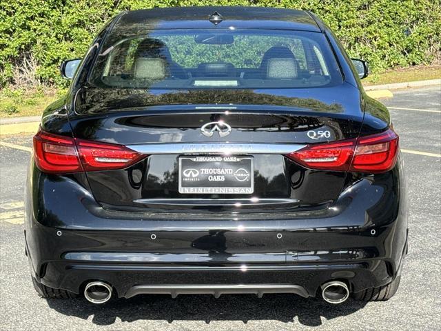 new 2024 INFINITI Q50 car, priced at $43,031