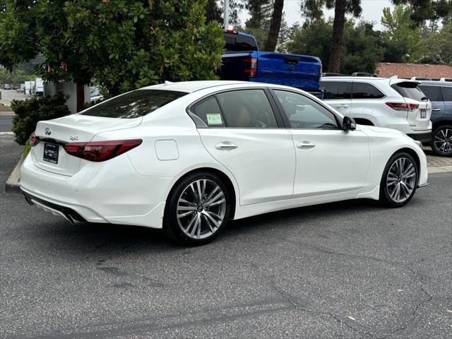 new 2024 INFINITI Q50 car, priced at $50,814