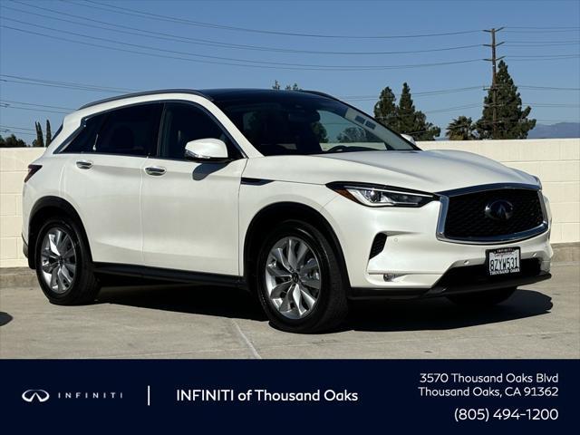 used 2022 INFINITI QX50 car, priced at $29,996