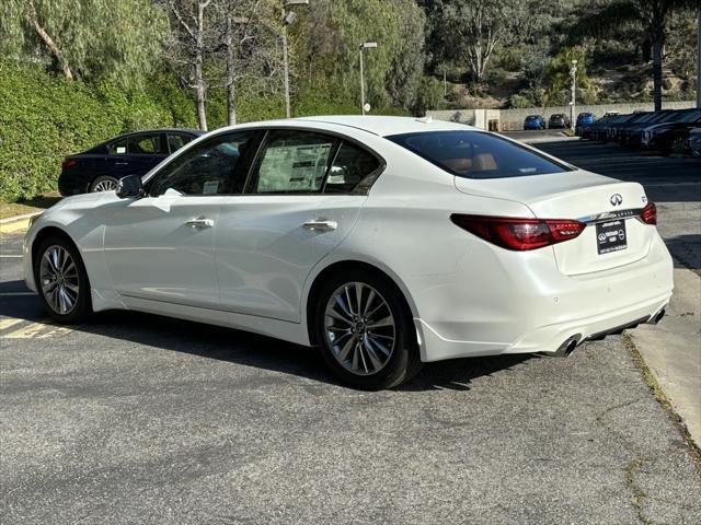 new 2024 INFINITI Q50 car, priced at $44,160