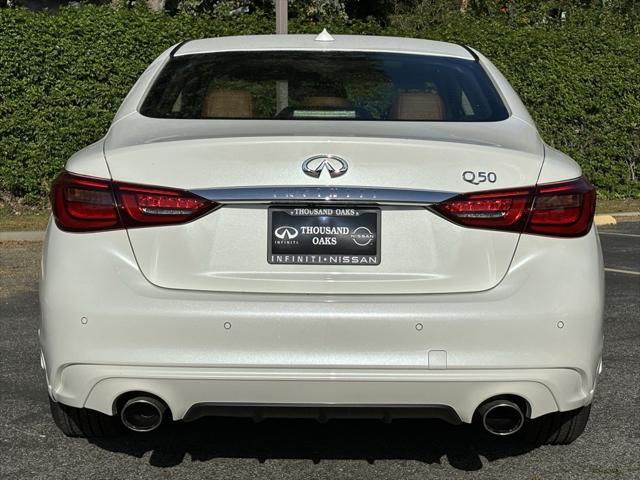 new 2024 INFINITI Q50 car, priced at $44,160