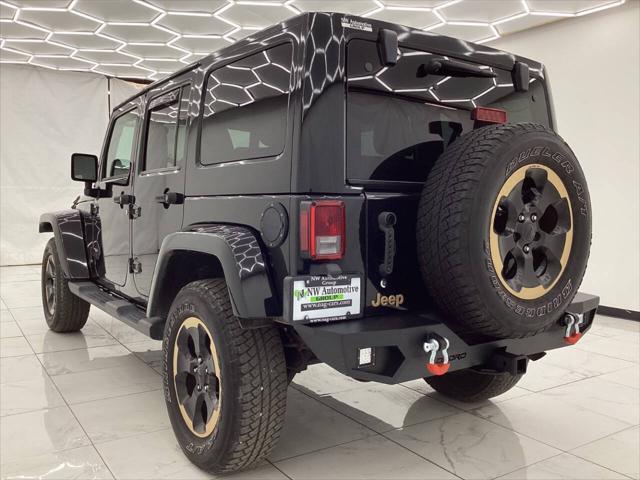 used 2014 Jeep Wrangler Unlimited car, priced at $17,993