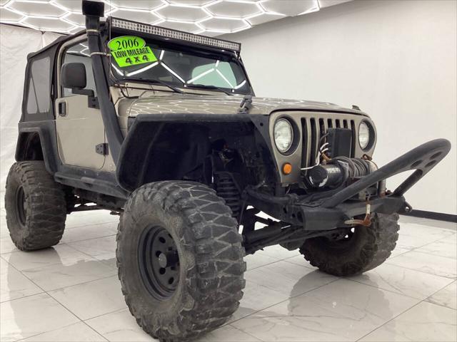 used 2006 Jeep Wrangler car, priced at $8,993