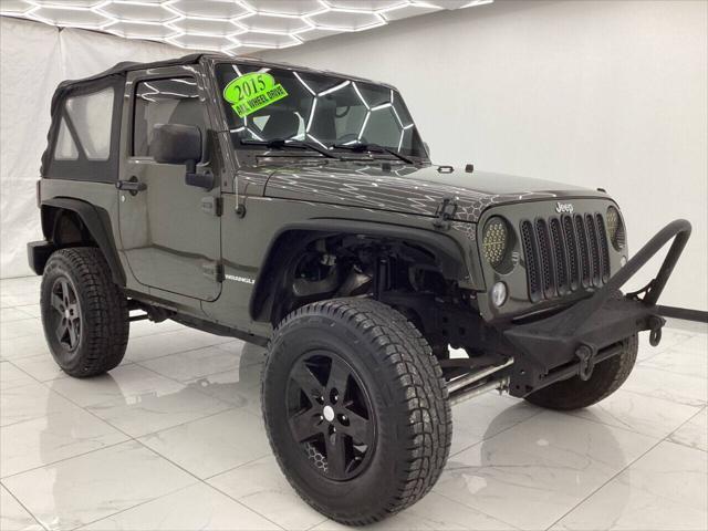 used 2015 Jeep Wrangler car, priced at $16,493