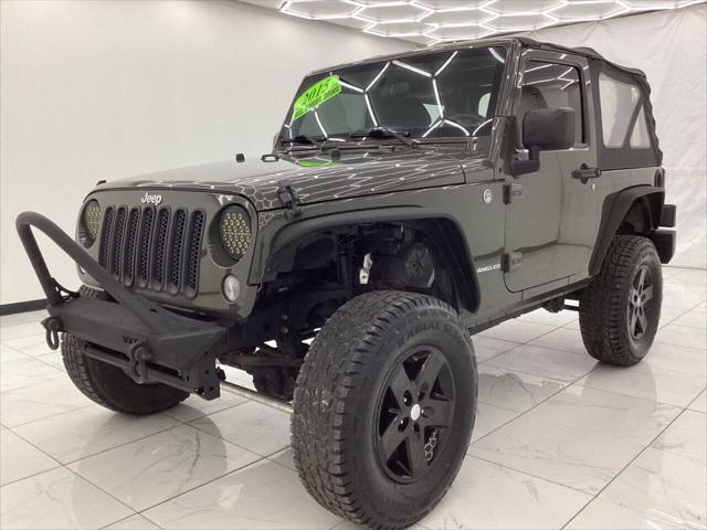 used 2015 Jeep Wrangler car, priced at $16,493