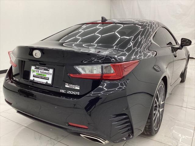 used 2016 Lexus RC 200t car, priced at $19,993