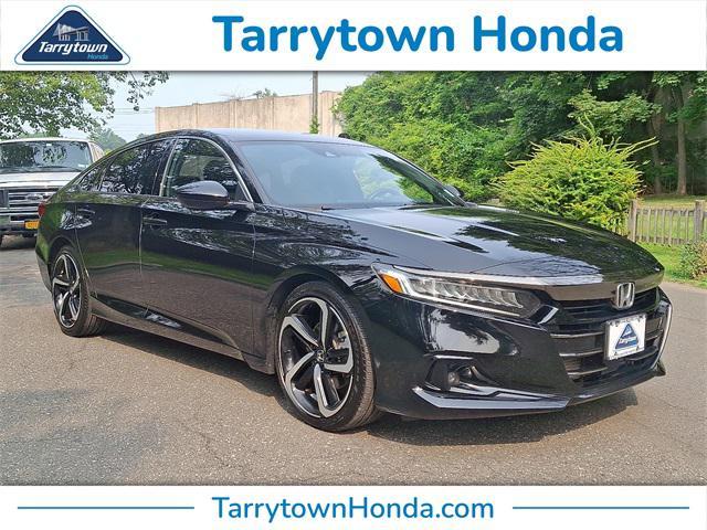 used 2021 Honda Accord car, priced at $23,999
