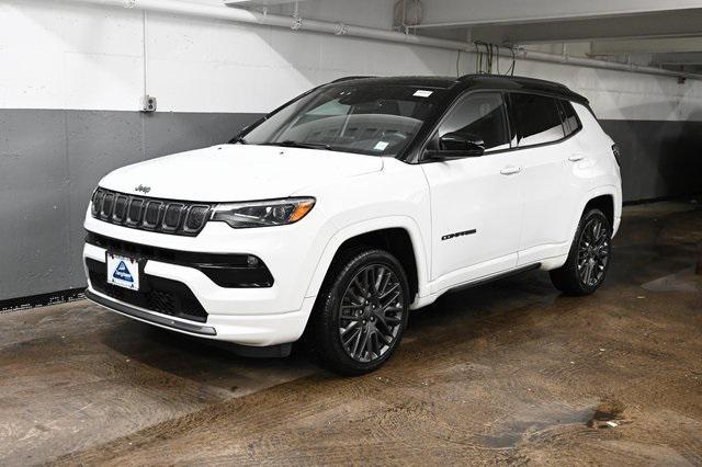 used 2022 Jeep Compass car, priced at $23,425